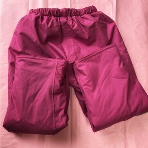 Joho Maman Bébé, pink 3-4 year old pants for the cold winter weather.